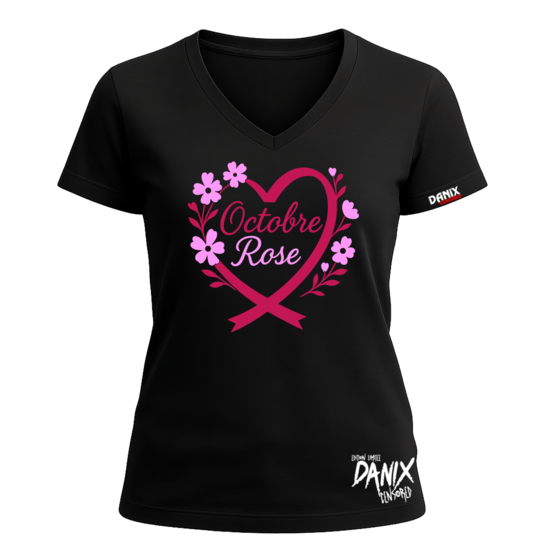 Tshirt OCTOBRE ROSE (COEUR) [DANIX CENSORED]